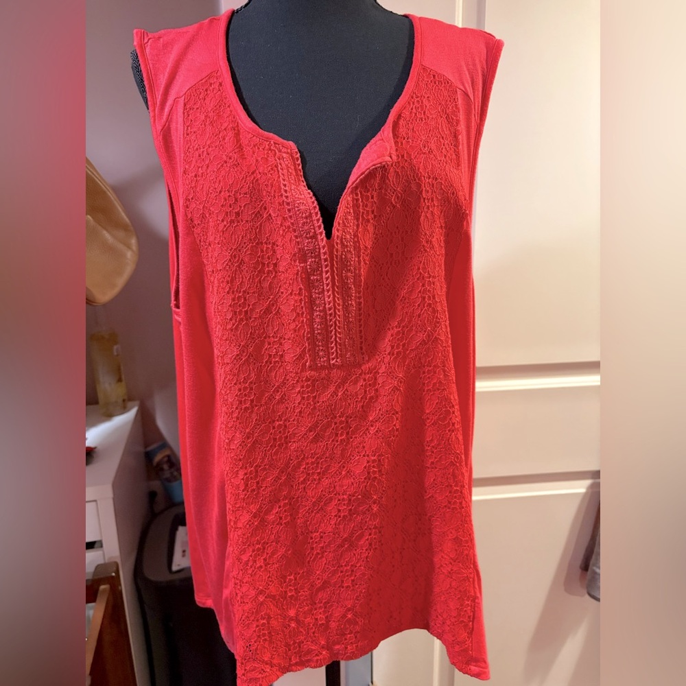 Tank style top